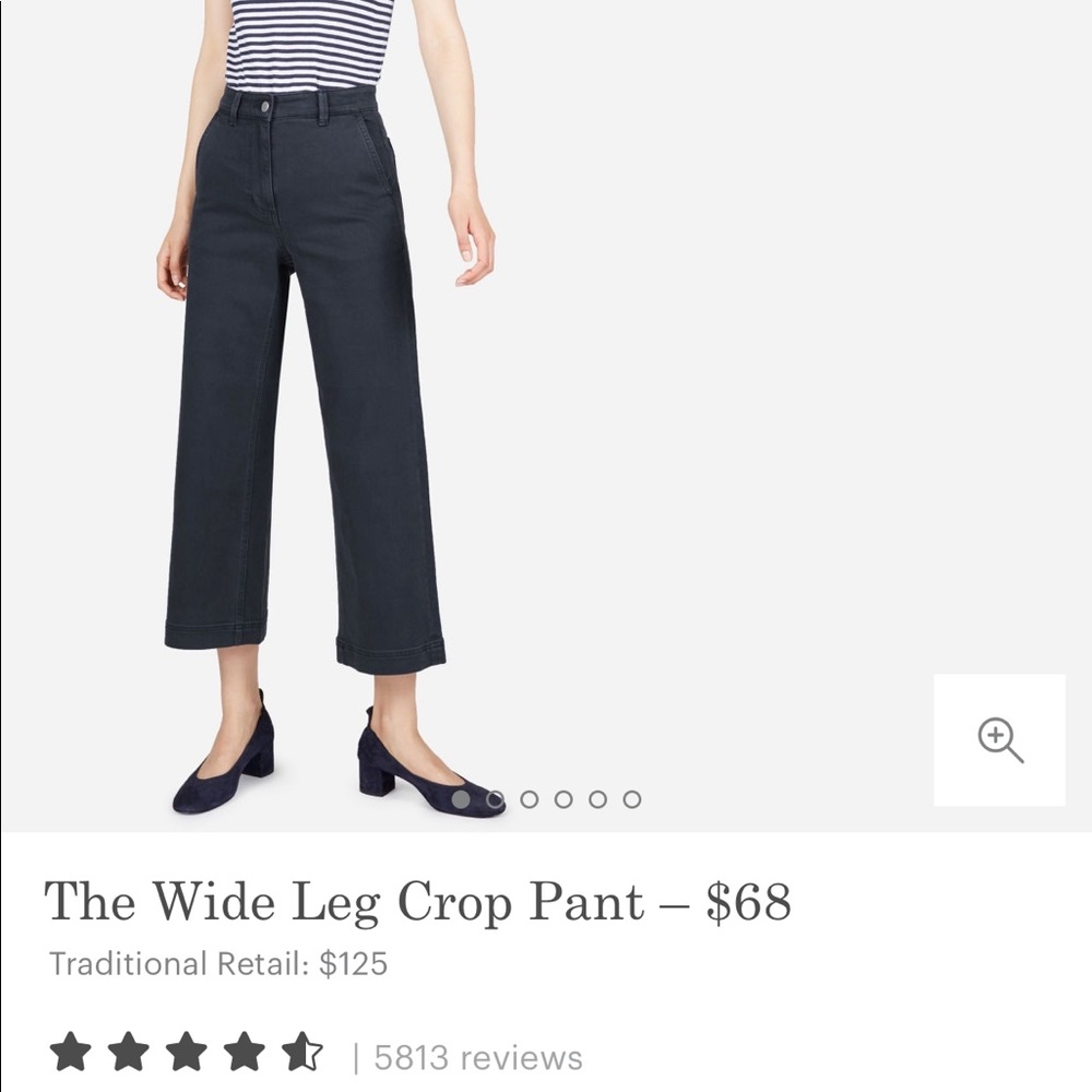Everlane Wide-Leg Crop Pant